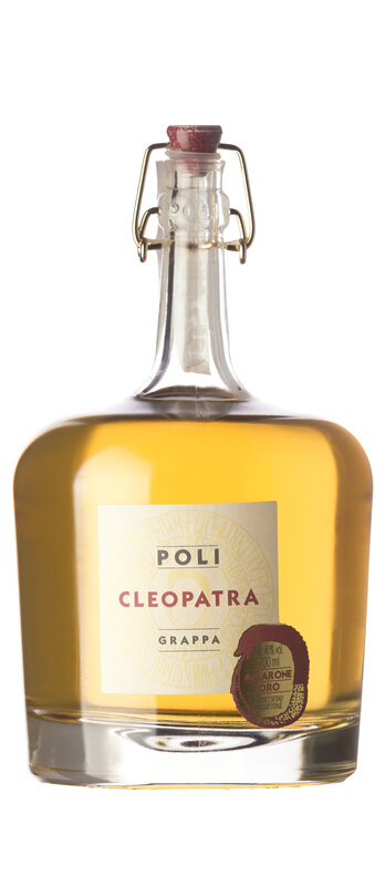 Cleopatra Grappa Moscato Oro 40° Poli